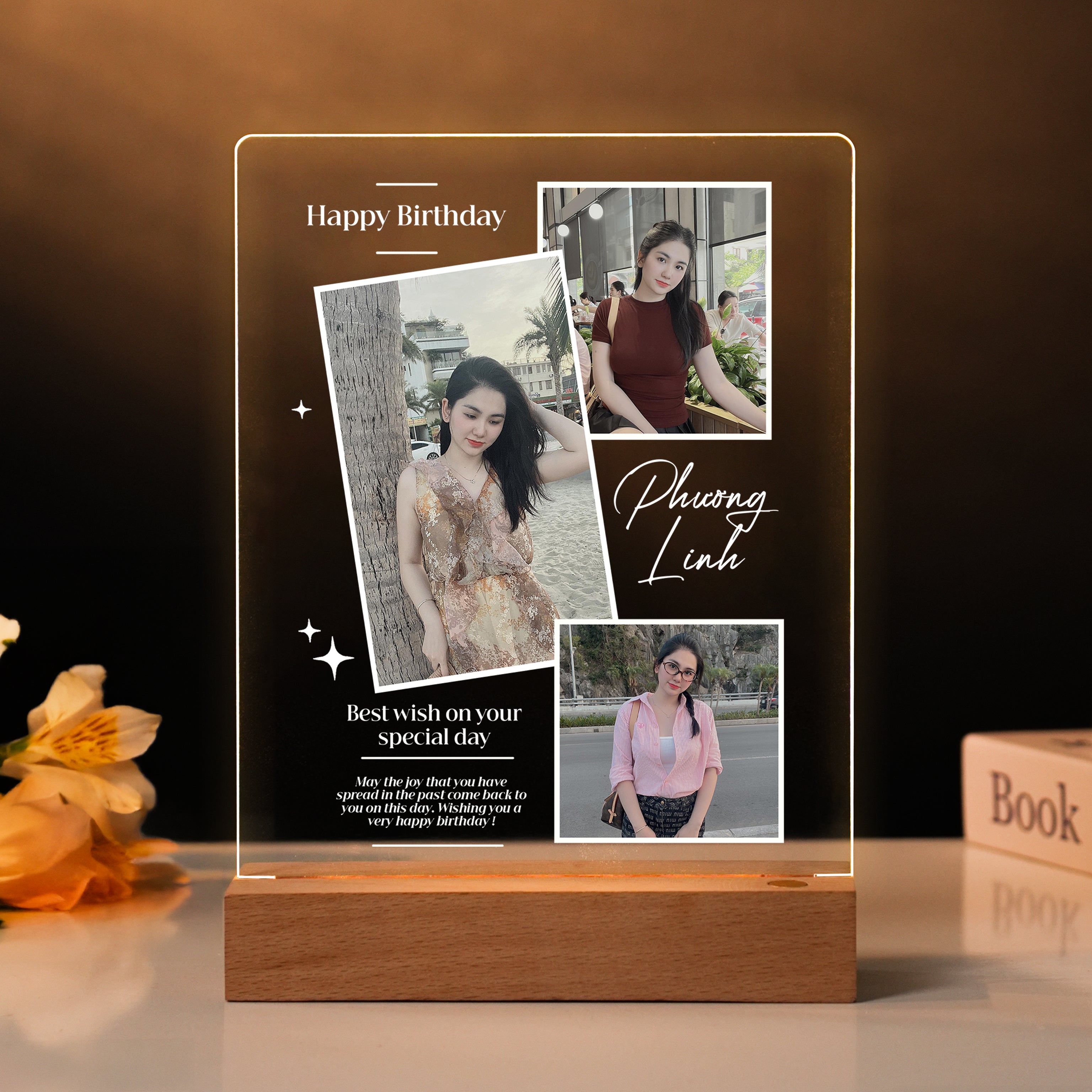 Quà tặng ĐÈN NGỦ IN HÌNH THEO YÊU CẦU - Quà Tặng Ngày Sinh Nhật